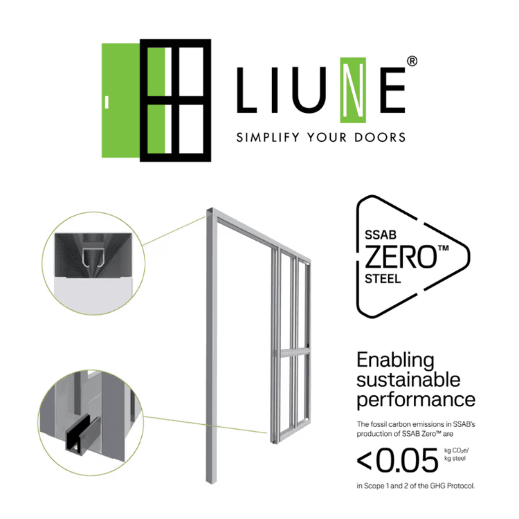 FRAME FOR GLASS DOORS